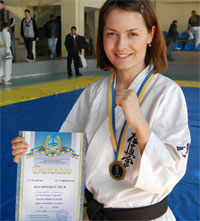 Алена Чудакова - чемпионка Украины