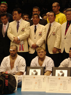 Призеры Чемпионата мира по каратэ киокушинкай