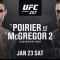 Стала известна карта боёв турнира UFC 257 «McGregor vs Poirier 2» на 23 января