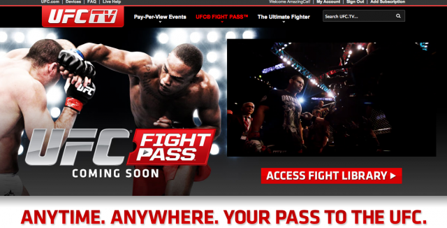 UFC Fight Pass: первый блин комом..?