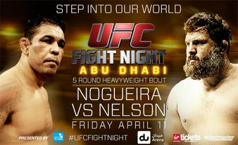 Объявлен файт-кард UFC Fight Night 39: Nogueira vs. Nelson