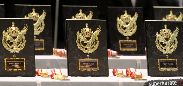 Награды Первенства мира по каратэ киокушинкай