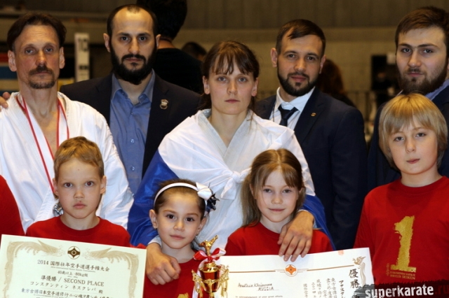 Настя Хрипунова - победительница Чемпионата мира по киокушин каратэ