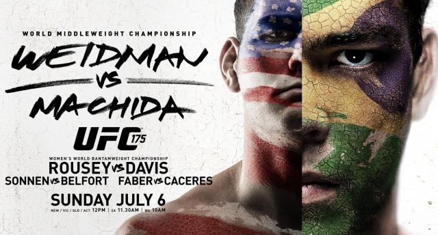 Результаты UFC 175: Weidman vs. Machida