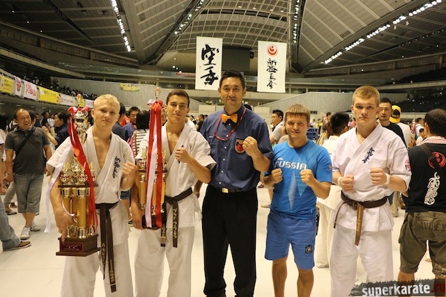 Российские призеры Dream Cup 2014 с Норичика Цукамото