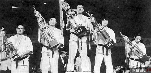 Призеры первого Чемпионата мира по киокушинкай каратэ