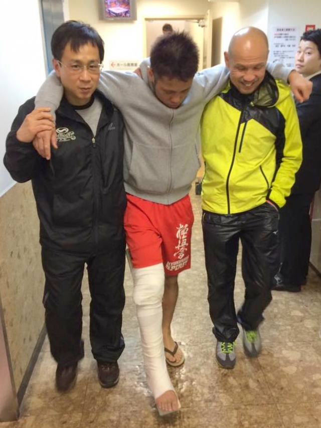 Юзо Сузуки получил травму