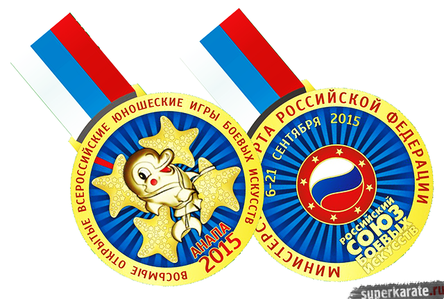 Медали VIII открытых Всероссийских юношеских Игр Боевых искусств