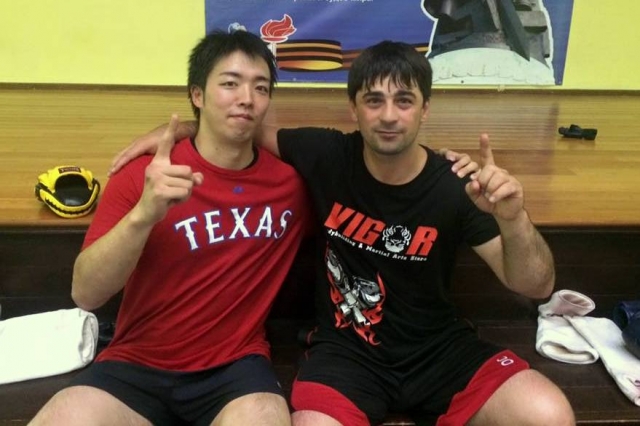 Лидер японской сборной Фудзии Юскэ готовился к Чемпионату мира KWU в России