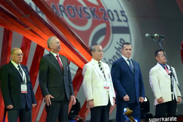 Церемония открытия II Чемпионата Мира KWU по Киокусинкай