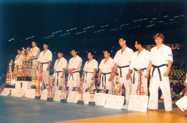 Питер Смит на Открытом Чемпионате Японии по каратэ киокушинкай