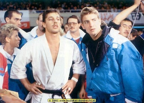 Анди Хуг и Питер Смит на Чемпионате мира по каратэ киокушинкай