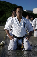 Президент синкекусинкай каратэ организации - Кендзи Мидори