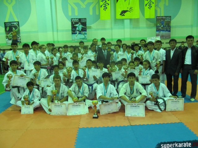 Победители и призеры открытого Первенства и Чемпионата Республики Казахстан по каратэ киокушинкайризеры