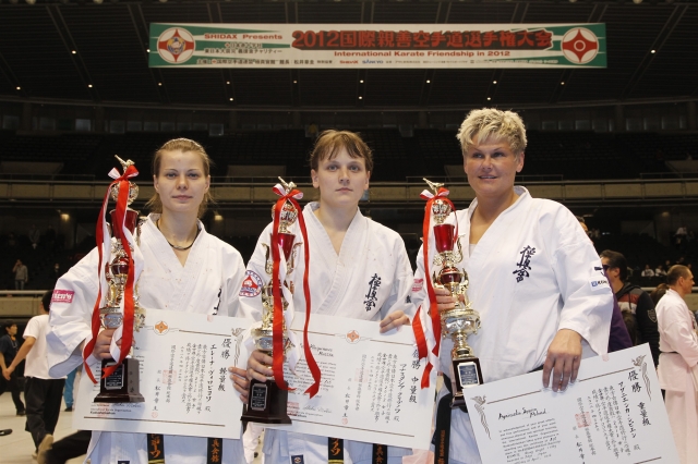 Чемпионки мира каратэ киокушинкай