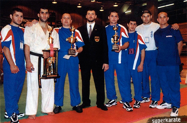 Сборная России на Открытом Кубке Америк по киокушинкай 2002 год