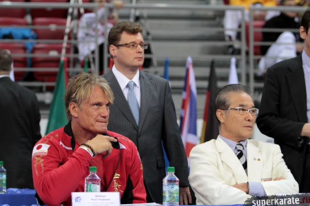 Дольф Лундгрен посетил Чемпионат мира KWU по киокушинкай