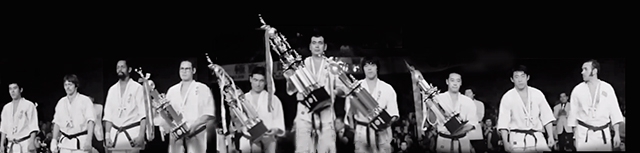 Десять призеров 1 Чемпионата мира по киокушинкай каратэ 1975 год