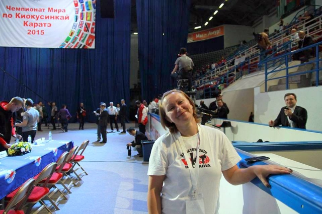 Надя Петрова на 2 Чемпионате мира KWU