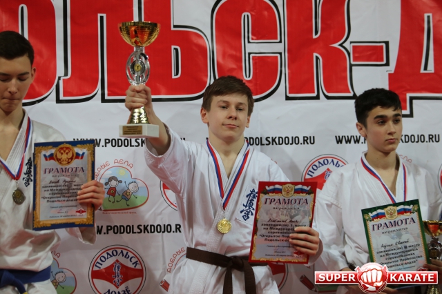 Результаты Международных соревнований «Открытое Первенство Подольск-Додзё»