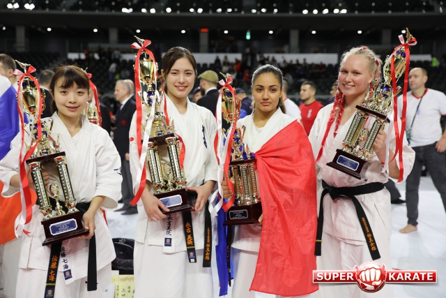 Результат абсолютного Чемпионата мира по киокушинкай среди женщин