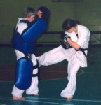 trenning kumite woman