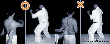 Ошибки в боевой стойке камаэте.