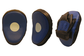 Боксерские кожанные лапы для отработки ударов