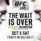 Компания UFC выпустила график проведения последних мероприятий перед турниром UFC 229