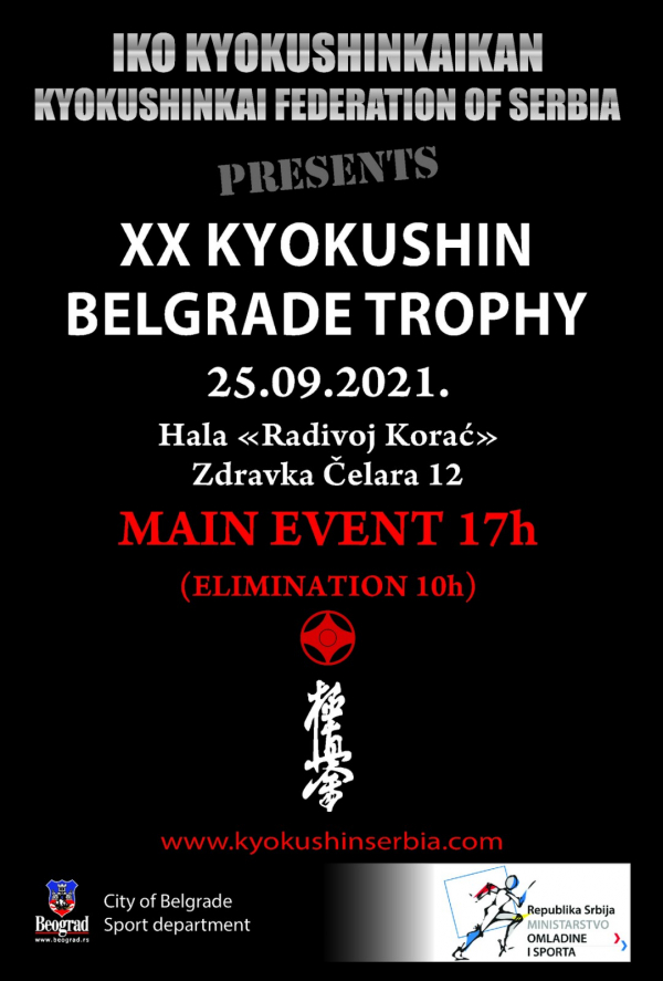 XX Kyokushin Belgrade Trophy 2021