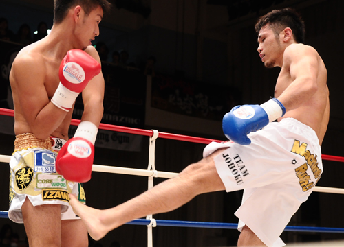 Киокушиновец Юзо Сузуки победил Изаву Намито на Krush.35