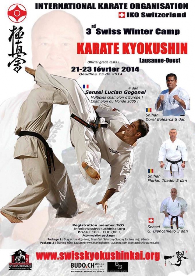 3rd Swiss Winter Camp Karate Kyokushin IKO