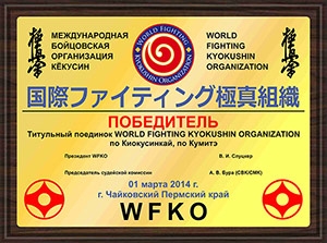 Кто станет 1 Чемпионом WFKO Фарид Касумов или Павел Черепанов?