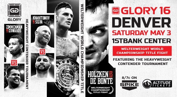 Объявлен файт-кард турнира GLORY 16 DENVER