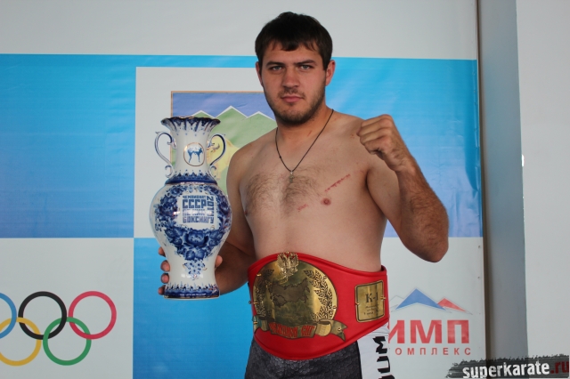 Андрей Чехонин стал обладателем пояса Чемпиона СНГ по кикбоксингу