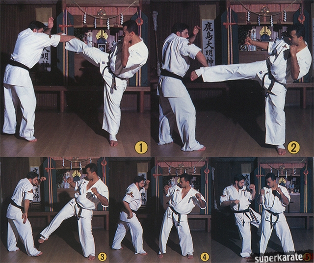 Боевая техника с использованием Brazilian Kick от  Адемира да Косты и Франциско Филио