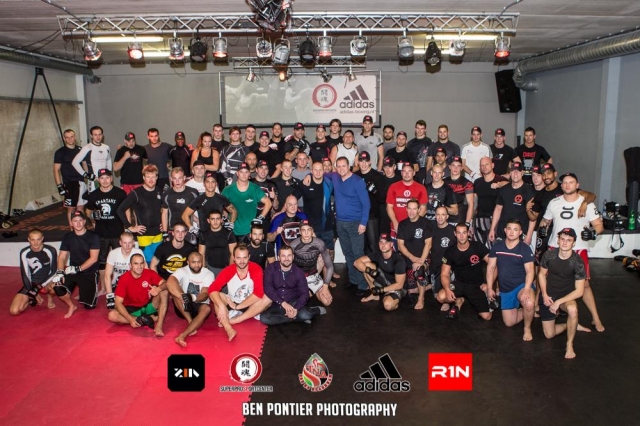 Участники семинара Фёдора Емельяненко в Голландии