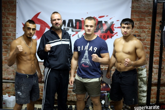 Андрей Чирков и Лаша Габараев тренируются в Москве