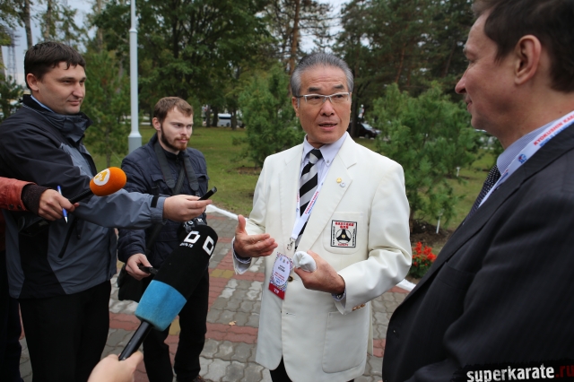 Канчо Хацуо Рояма рассказал о своих взглядах на развитие  киокусинкай в России