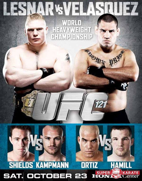 UFC-121. Бой за титул чемпиона в супертяжелом весе