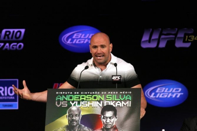 Дана Уайт на пресс-конференции