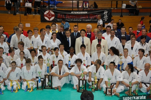 Результаты всеамериканских Чемпионатов по каратэ киокушинкай