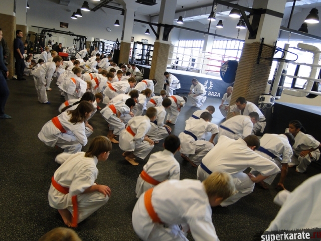 В Москве прошел семинар для детей и их тренеров по каратэ киокушинкай