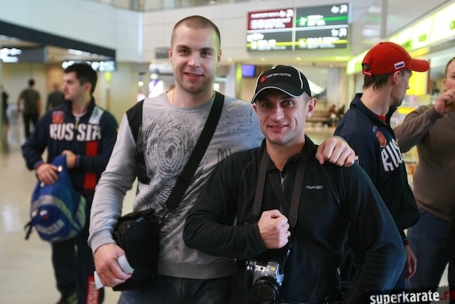 Российская сборная синкекусинкай прибыла в японский аэропорт Нарита
