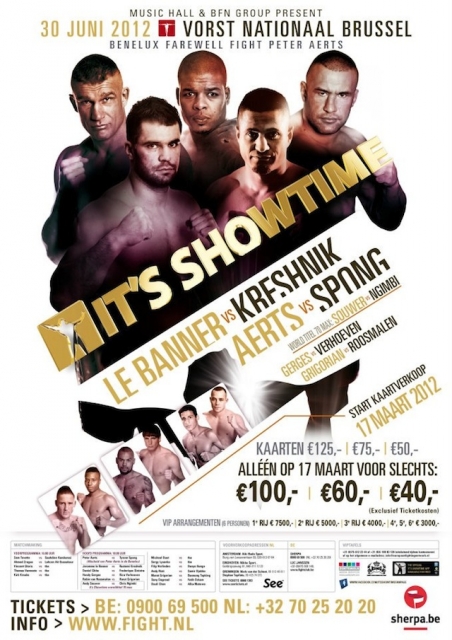 Вышел постер турнира It's Showtime в Брюсселе
