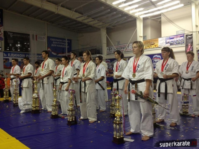 Результаты Чемпионата России по Шинкёкушин каратэ