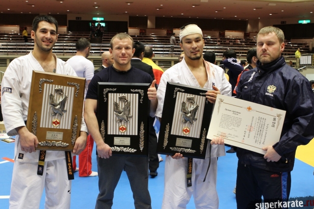 Фотографии с награждения 44 Чемпионата Японии