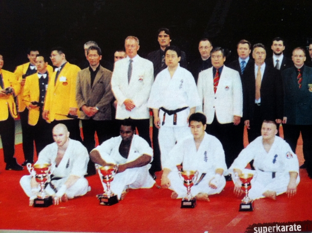 Призеры Чемпионата Европы по киокушинкай