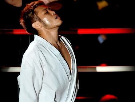 Чемпион мира по киокушинкай Юзо Сузуки одержал очередную победу в ринге