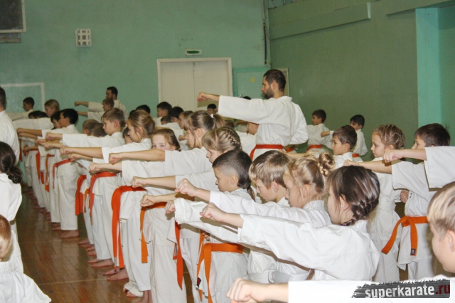 Учебно-тренировочные сборы по каратэ киокушинкай в Архангельске